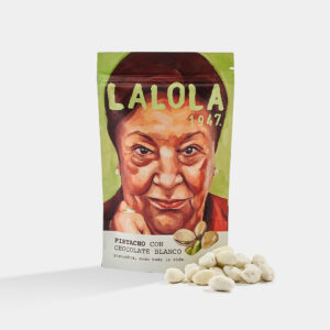 Pistacho con chocolate blanco