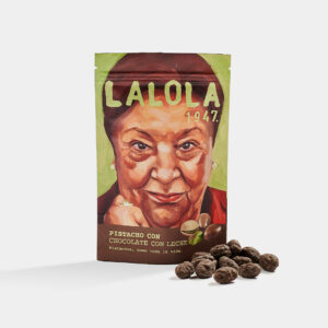 Pistacho con chocolate con leche