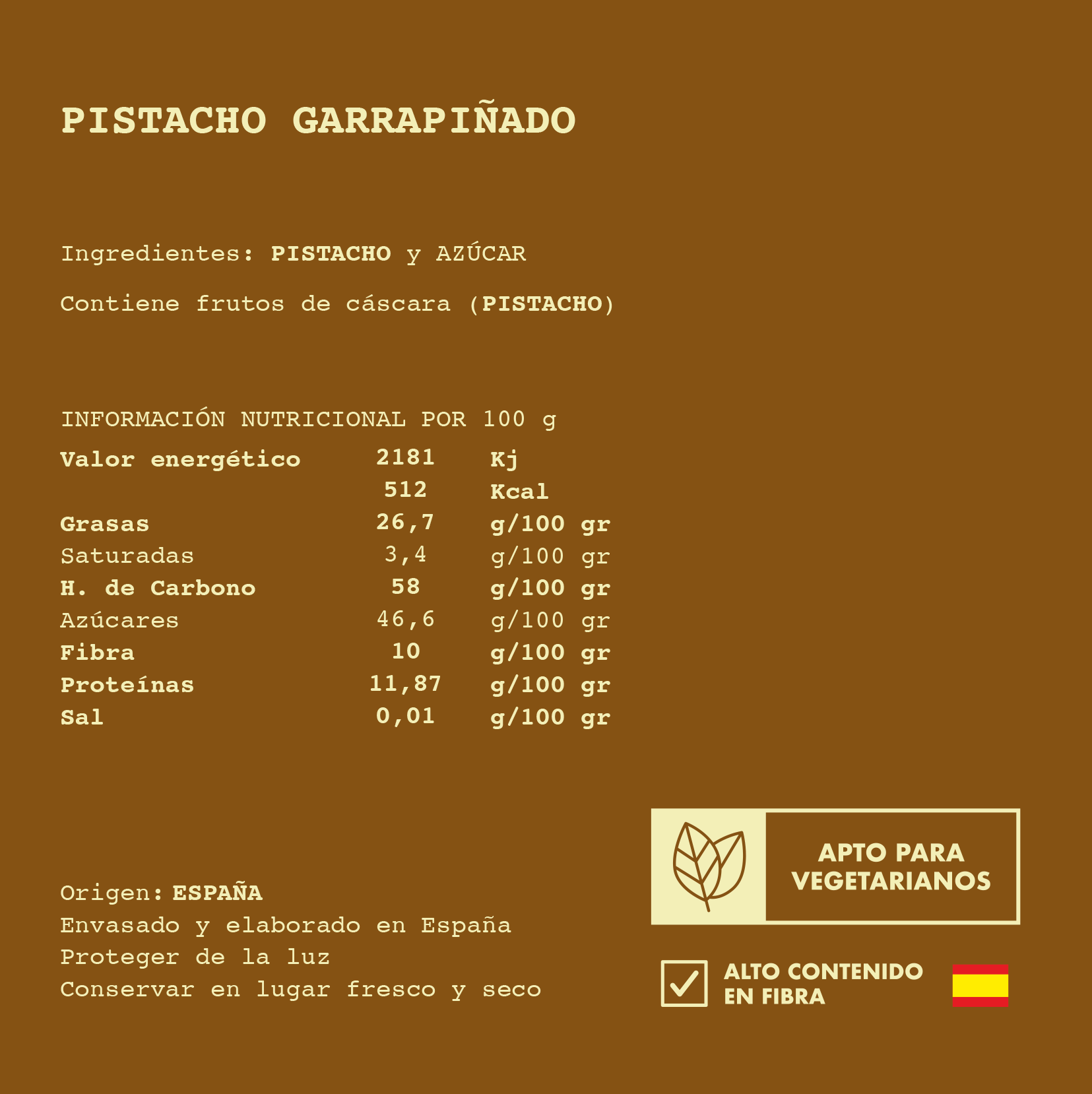 Pistacho garrapiñado - Imagen 4