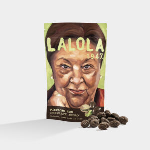 Pistacho con chocolate negro